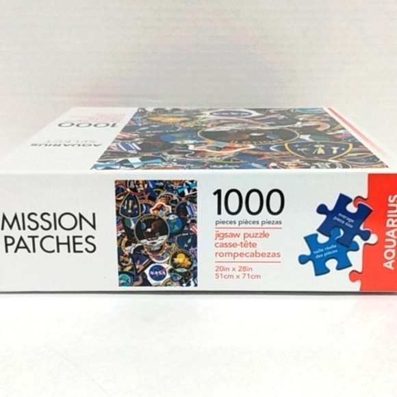 AQUARIUS NASA MISSION PATCHES PUZZLE 20x28 NIB - Picture 4 of 8